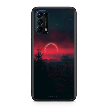 4 - Oppo Find X3 Lite / Reno 5 5G / Reno 5 4G Sunset Tropic case, cover, bumper