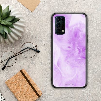 Watercolor Lavender - Oppo Find X3 Lite / Reno 5 5G / Reno 5 4G θήκη
