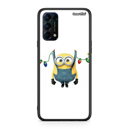 Xmas Minion Lights - Oppo Find X3 Lite / Reno 5 5G / Reno 5 4G θήκη