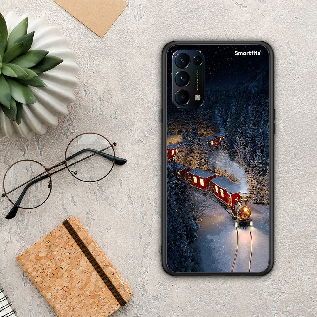 Xmas Train - Oppo Find X3 Lite / Reno 5 5G / Reno 5 4G θήκη
