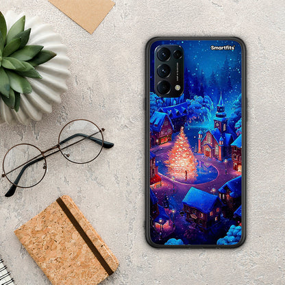 Xmas Village - Oppo Find X3 Lite / Reno 5 5G / Reno 5 4G θήκη