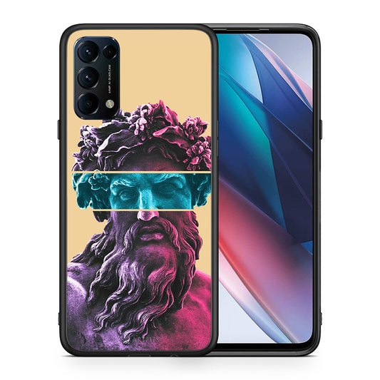 Θήκη Αγίου Βαλεντίνου Oppo Find X3 Lite / Reno 5 5G / Reno 5 4G Zeus Art από τη Smartfits με σχέδιο στο πίσω μέρος και μαύρο περίβλημα | Oppo Find X3 Lite / Reno 5 5G / Reno 5 4G Zeus Art case with colorful back and black bezels