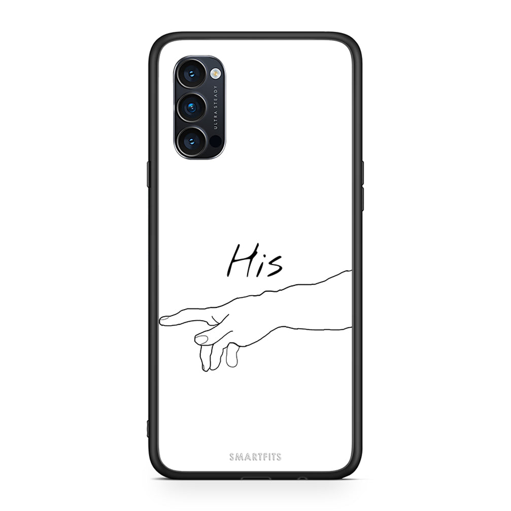 Oppo Reno4 Pro 5G Aeshetic Love 2 Θήκη Αγίου Βαλεντίνου από τη Smartfits με σχέδιο στο πίσω μέρος και μαύρο περίβλημα | Smartphone case with colorful back and black bezels by Smartfits