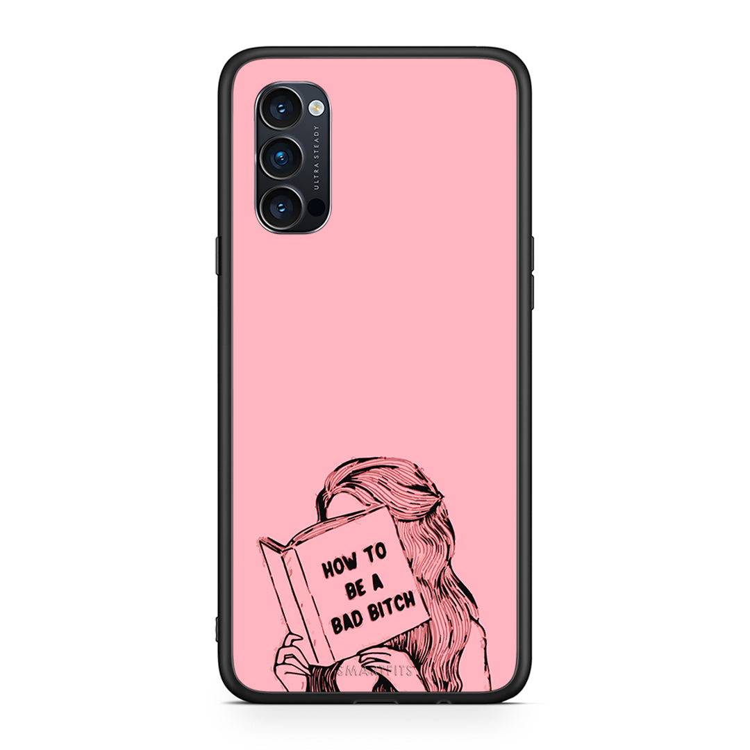 Oppo Reno4 Pro 5G Bad Bitch θήκη από τη Smartfits με σχέδιο στο πίσω μέρος και μαύρο περίβλημα | Smartphone case with colorful back and black bezels by Smartfits