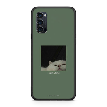 Oppo Reno4 Pro 5G Bitch Surprise θήκη από τη Smartfits με σχέδιο στο πίσω μέρος και μαύρο περίβλημα | Smartphone case with colorful back and black bezels by Smartfits