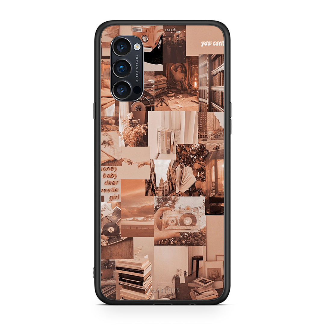 Oppo Reno4 Pro 5G Collage You Can Θήκη Αγίου Βαλεντίνου από τη Smartfits με σχέδιο στο πίσω μέρος και μαύρο περίβλημα | Smartphone case with colorful back and black bezels by Smartfits