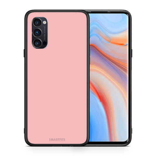 Θήκη Oppo Reno4 Pro 5G Nude Color από τη Smartfits με σχέδιο στο πίσω μέρος και μαύρο περίβλημα | Oppo Reno4 Pro 5G Nude Color case with colorful back and black bezels