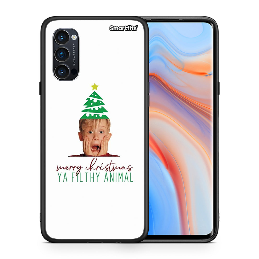 Θήκη Oppo Reno4 Pro 5G Filthy Animal από τη Smartfits με σχέδιο στο πίσω μέρος και μαύρο περίβλημα | Oppo Reno4 Pro 5G Filthy Animal case with colorful back and black bezels