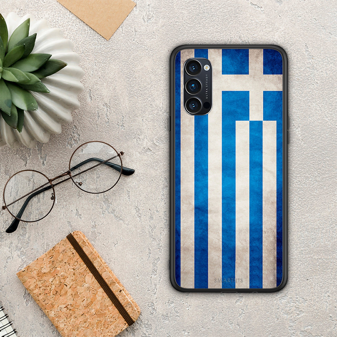 Flag Greek - Oppo Reno4 Pro 5G θήκη
