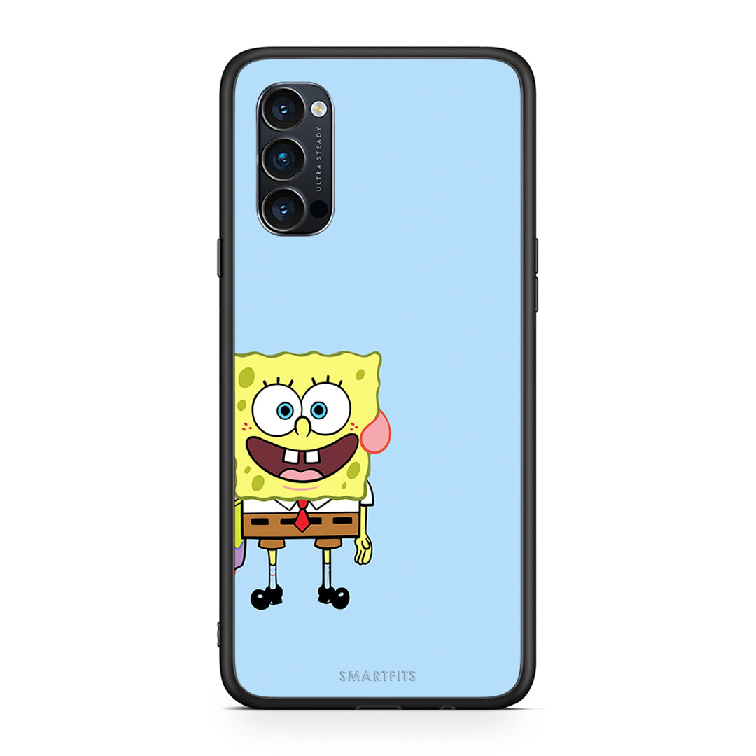 Oppo Reno4 Pro 5G Friends Bob θήκη από τη Smartfits με σχέδιο στο πίσω μέρος και μαύρο περίβλημα | Smartphone case with colorful back and black bezels by Smartfits