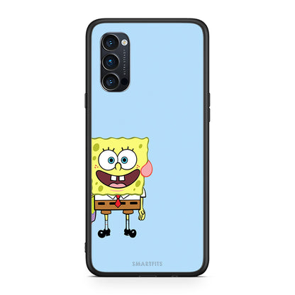 Oppo Reno4 Pro 5G Friends Bob θήκη από τη Smartfits με σχέδιο στο πίσω μέρος και μαύρο περίβλημα | Smartphone case with colorful back and black bezels by Smartfits