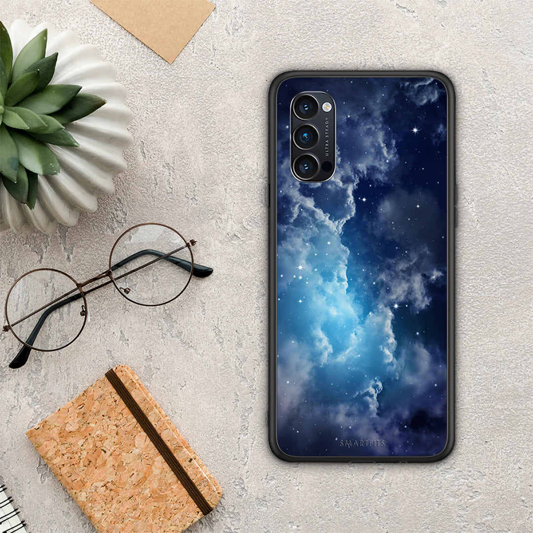 Galactic Blue Sky - Oppo Reno4 Pro 5G θήκη