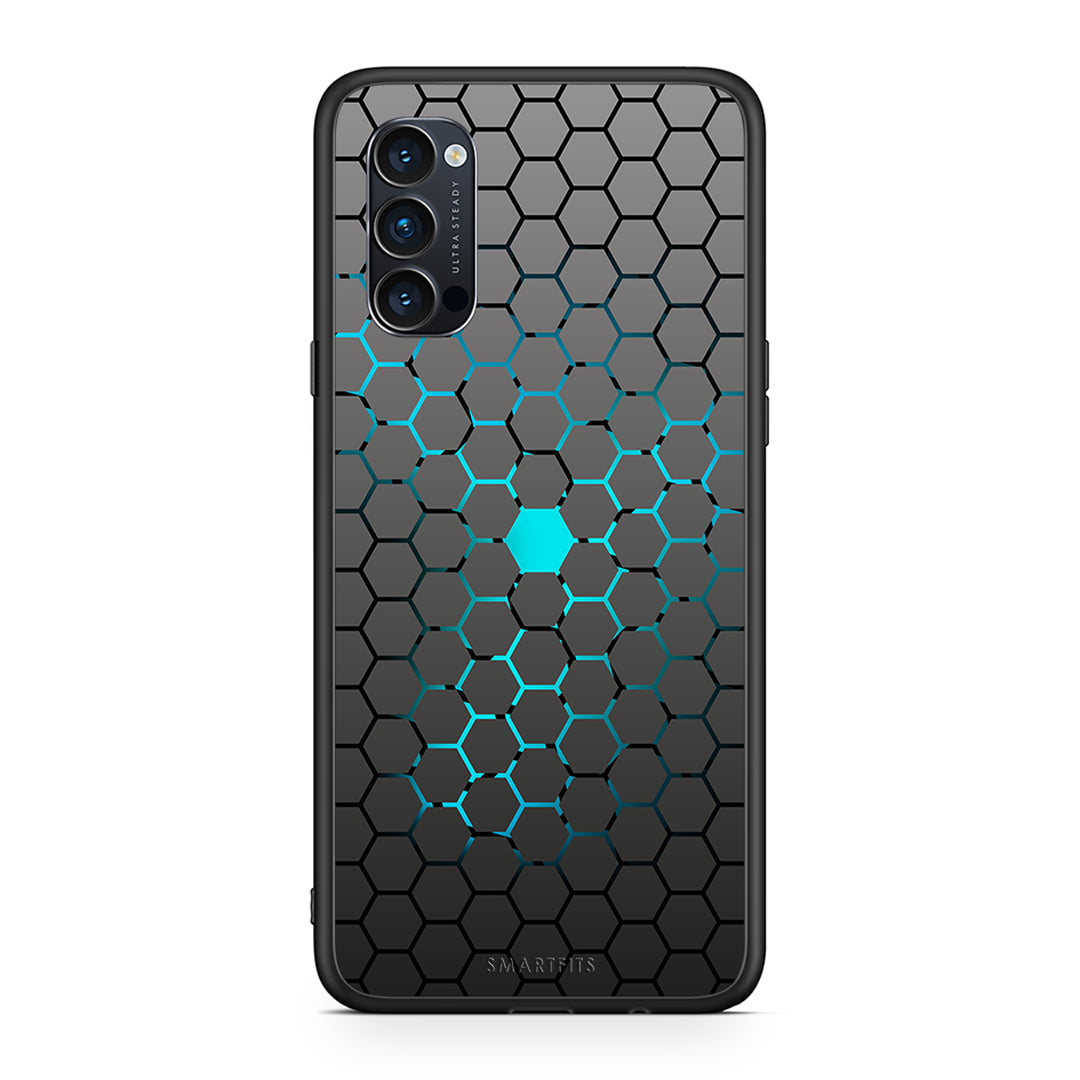 40 - Oppo Reno4 Pro 5G Hexagonal Geometric case, cover, bumper