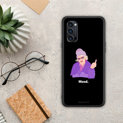 Grandma Mood Black - Oppo Reno4 Pro 5G θήκη