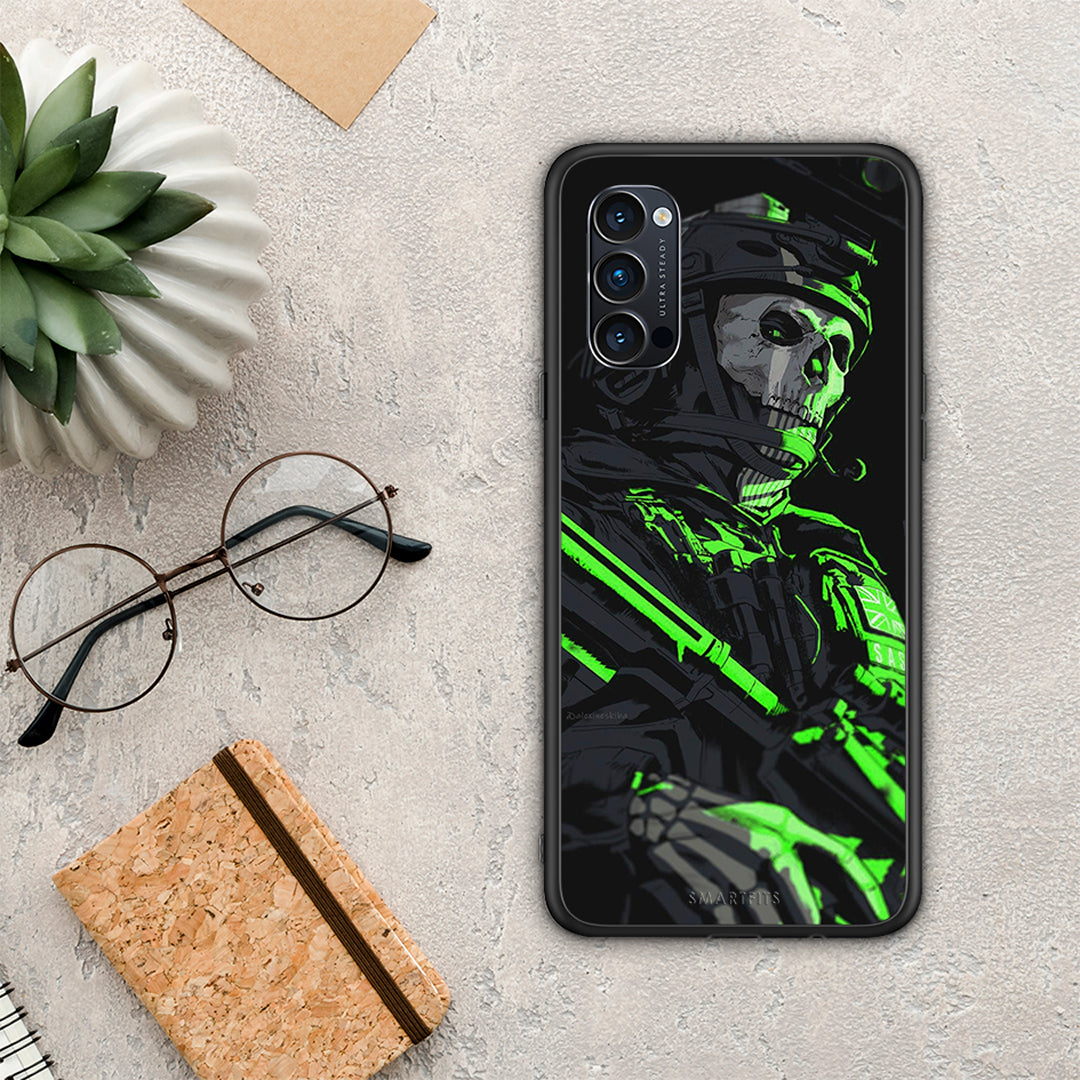 Green Soldier - Oppo Reno4 Pro 5G θήκη