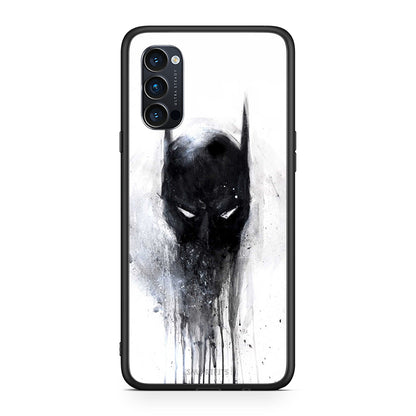 4 - Oppo Reno4 Pro 5G Paint Bat Hero case, cover, bumper