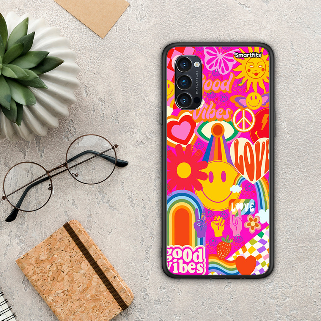 Hippie Love - Oppo Reno4 Pro 5G θήκη