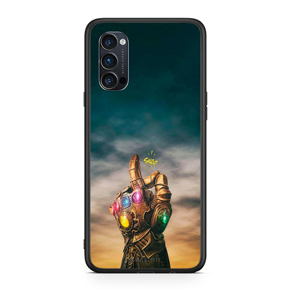 Oppo Reno4 Pro 5G Infinity Snap θήκη από τη Smartfits με σχέδιο στο πίσω μέρος και μαύρο περίβλημα | Smartphone case with colorful back and black bezels by Smartfits