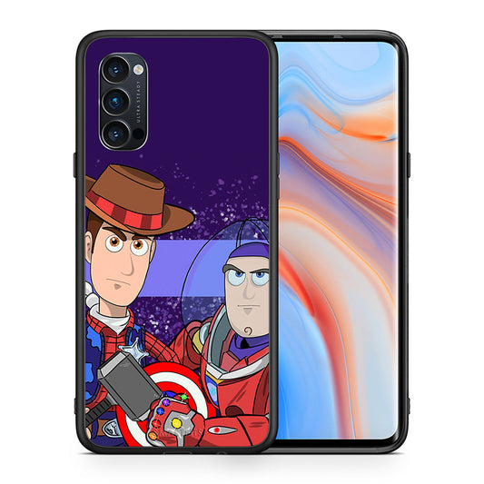 Θήκη Oppo Reno4 Pro 5G Infinity Story από τη Smartfits με σχέδιο στο πίσω μέρος και μαύρο περίβλημα | Oppo Reno4 Pro 5G Infinity Story case with colorful back and black bezels
