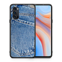 Thumbnail for Θήκη Oppo Reno4 Pro 5G Jeans Pocket από τη Smartfits με σχέδιο στο πίσω μέρος και μαύρο περίβλημα | Oppo Reno4 Pro 5G Jeans Pocket case with colorful back and black bezels