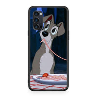 Thumbnail for Oppo Reno4 Pro 5G Lady And Tramp 1 Θήκη Αγίου Βαλεντίνου από τη Smartfits με σχέδιο στο πίσω μέρος και μαύρο περίβλημα | Smartphone case with colorful back and black bezels by Smartfits