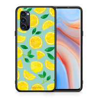 Thumbnail for Θήκη Oppo Reno4 Pro 5G Lemons από τη Smartfits με σχέδιο στο πίσω μέρος και μαύρο περίβλημα | Oppo Reno4 Pro 5G Lemons case with colorful back and black bezels