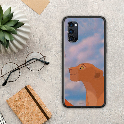 Lion Love 2 - Oppo Reno4 Pro 5G θήκη