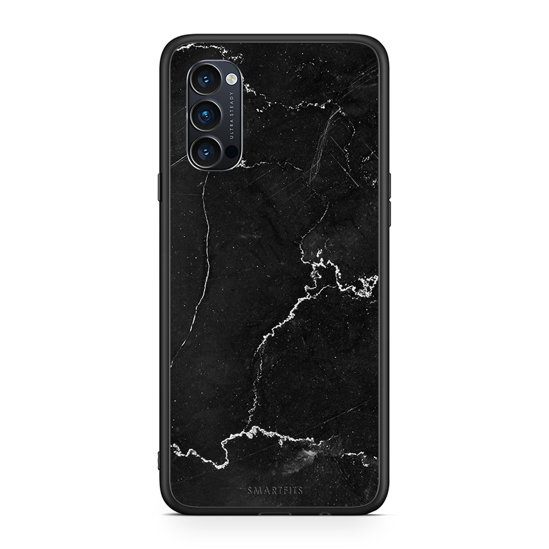 1 - Oppo Reno4 Pro 5G black marble case, cover, bumper