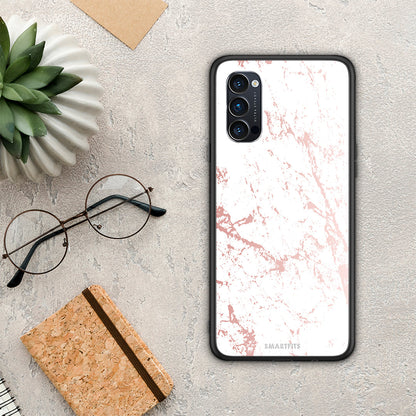 Marble Pink Splash - Oppo Reno4 Pro 5G θήκη