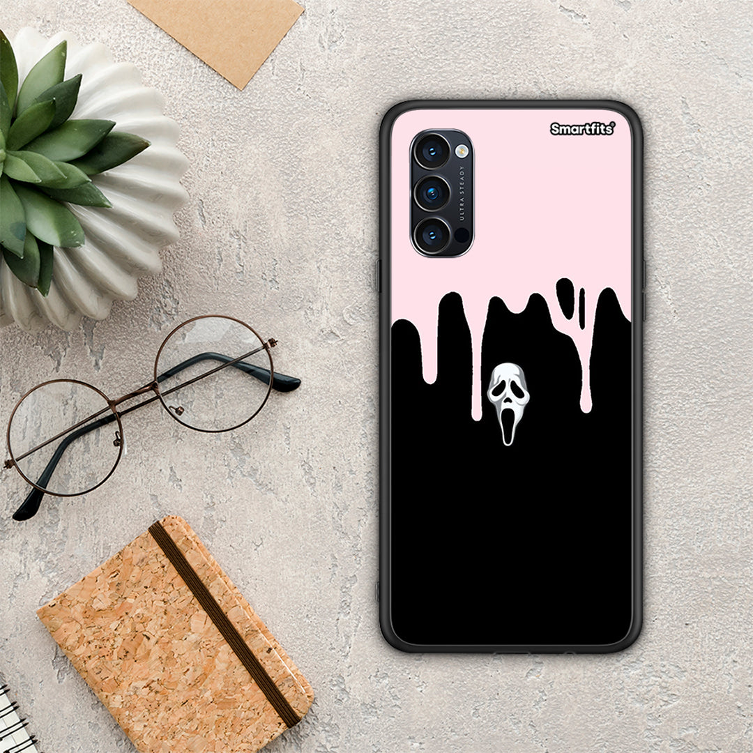 Melting Halloween Mask - Oppo Reno4 Pro 5G θήκη