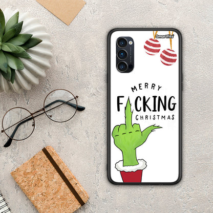 Merry F Xmas - Oppo Reno4 Pro 5G θήκη