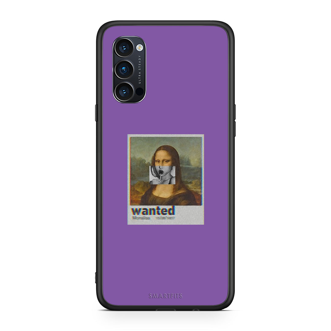 4 - Oppo Reno4 Pro 5G Monalisa Popart case, cover, bumper