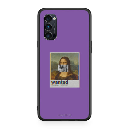 4 - Oppo Reno4 Pro 5G Monalisa Popart case, cover, bumper