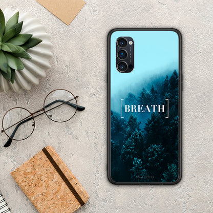 Quote Breath - Oppo Reno4 Pro 5G θήκη