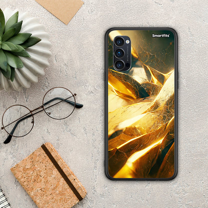 Real Gold - Oppo Reno4 Pro 5G θήκη