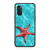 Thumbnail for Oppo Reno4 Pro 5G Red Starfish Θήκη από τη Smartfits με σχέδιο στο πίσω μέρος και μαύρο περίβλημα | Smartphone case with colorful back and black bezels by Smartfits