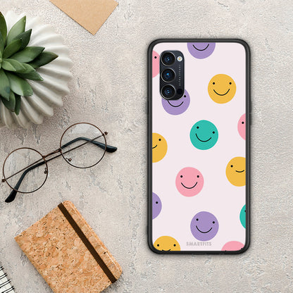 Smiley Faces - Oppo Reno4 Pro 5G θήκη