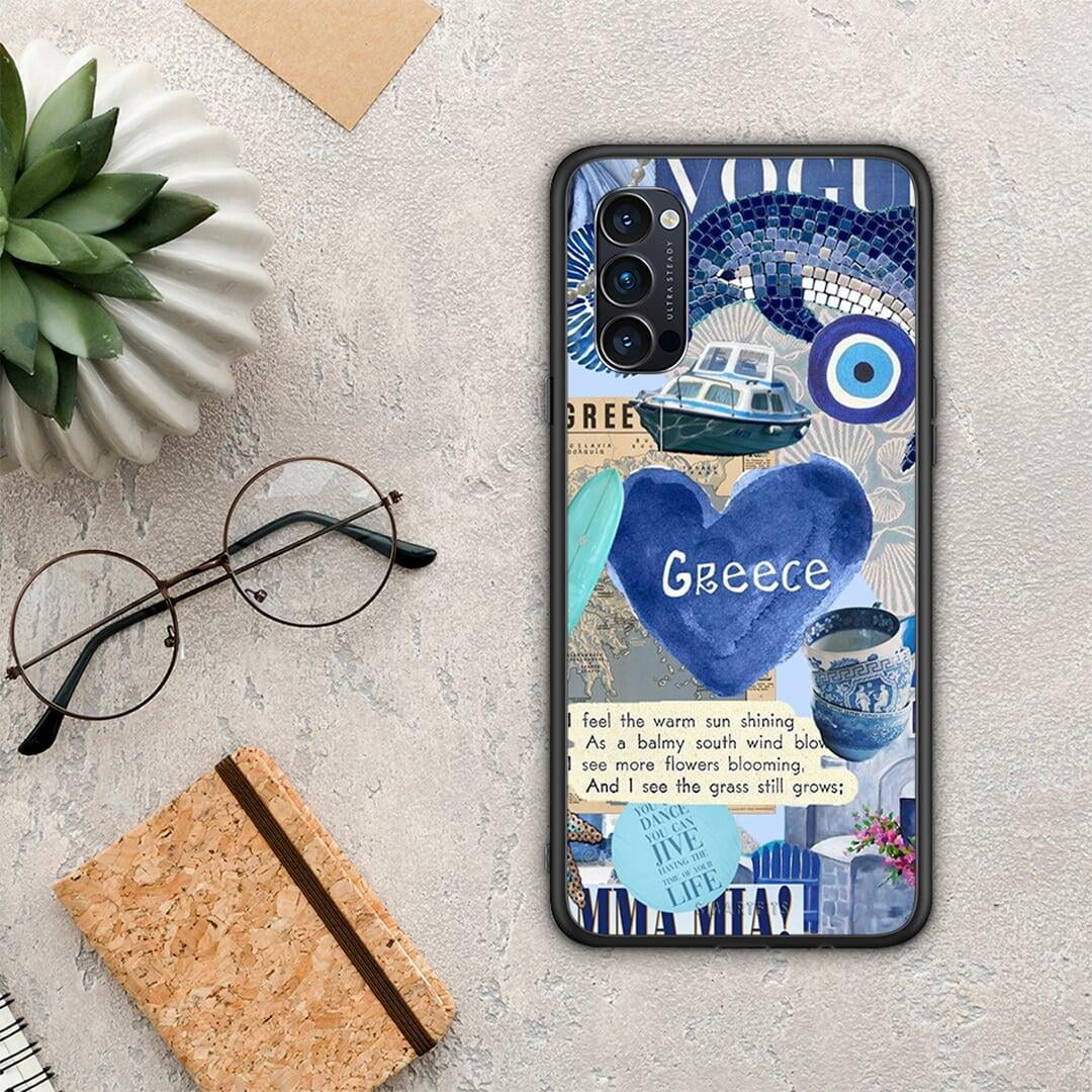 Summer In Greece - Oppo Reno4 Pro 5G θήκη