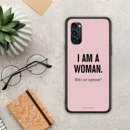 Superpower Woman - Oppo Reno4 Pro 5G θήκη