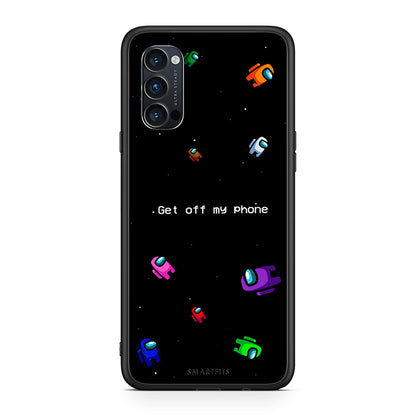 4 - Oppo Reno4 Pro 5G AFK Text case, cover, bumper