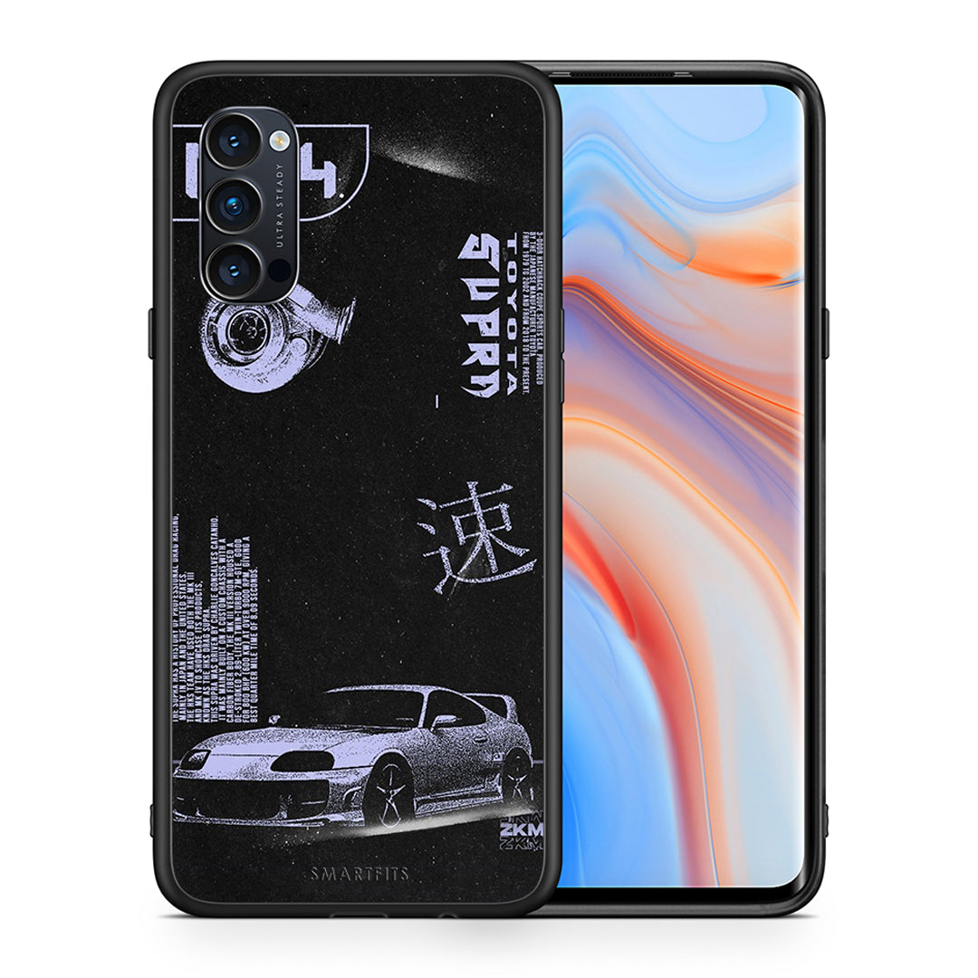 Θήκη Αγίου Βαλεντίνου Oppo Reno4 Pro 5G Tokyo Drift από τη Smartfits με σχέδιο στο πίσω μέρος και μαύρο περίβλημα | Oppo Reno4 Pro 5G Tokyo Drift case with colorful back and black bezels