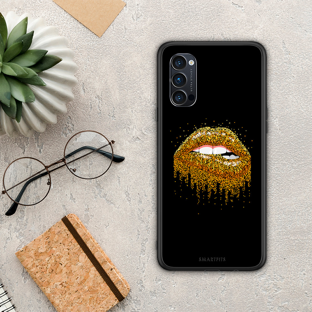 Valentine Golden - Oppo Reno4 Pro 5G θήκη