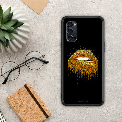 Valentine Golden - Oppo Reno4 Pro 5G θήκη