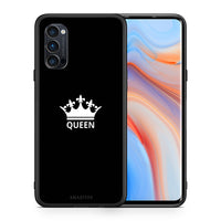 Thumbnail for Θήκη Oppo Reno4 Pro 5G Queen Valentine από τη Smartfits με σχέδιο στο πίσω μέρος και μαύρο περίβλημα | Oppo Reno4 Pro 5G Queen Valentine case with colorful back and black bezels
