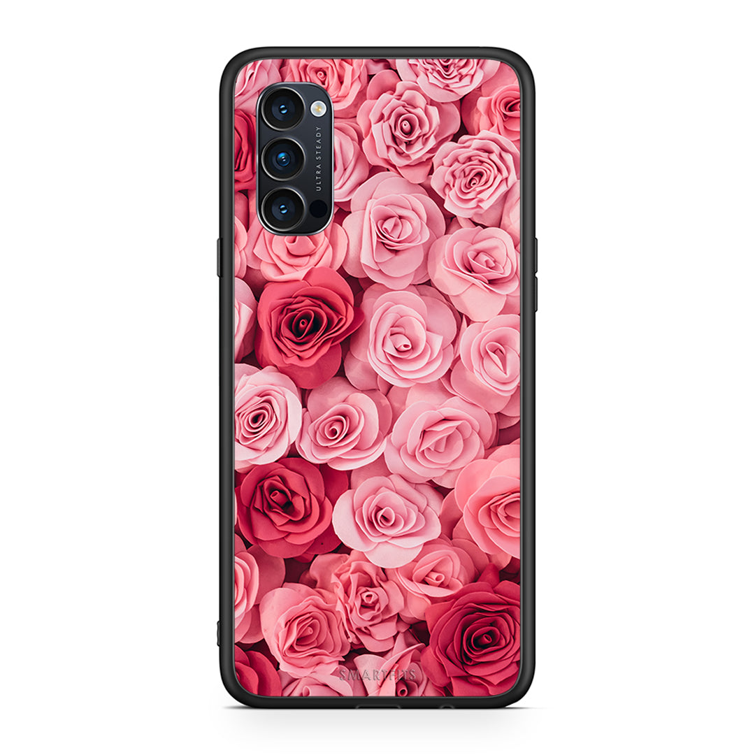 4 - Oppo Reno4 Pro 5G RoseGarden Valentine case, cover, bumper