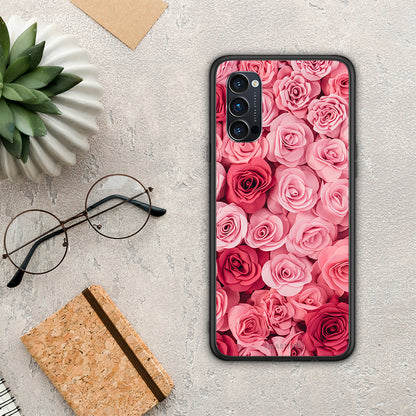 Valentine RoseGarden - Oppo Reno4 Pro 5G θήκη