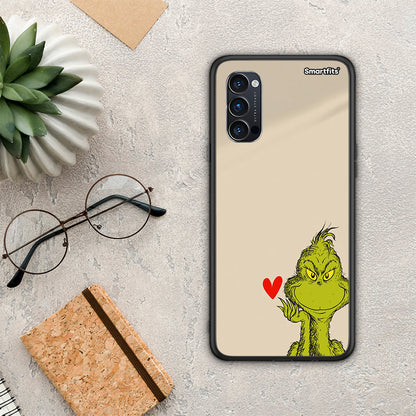 Xmas Grinch - Oppo Reno4 Pro 5G θήκη
