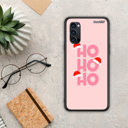 Xmas Ho Ho Ho - Oppo Reno4 Pro 5G θήκη