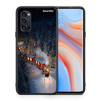 Thumbnail for Θήκη Oppo Reno4 Pro 5G Xmas Train από τη Smartfits με σχέδιο στο πίσω μέρος και μαύρο περίβλημα | Oppo Reno4 Pro 5G Xmas Train case with colorful back and black bezels