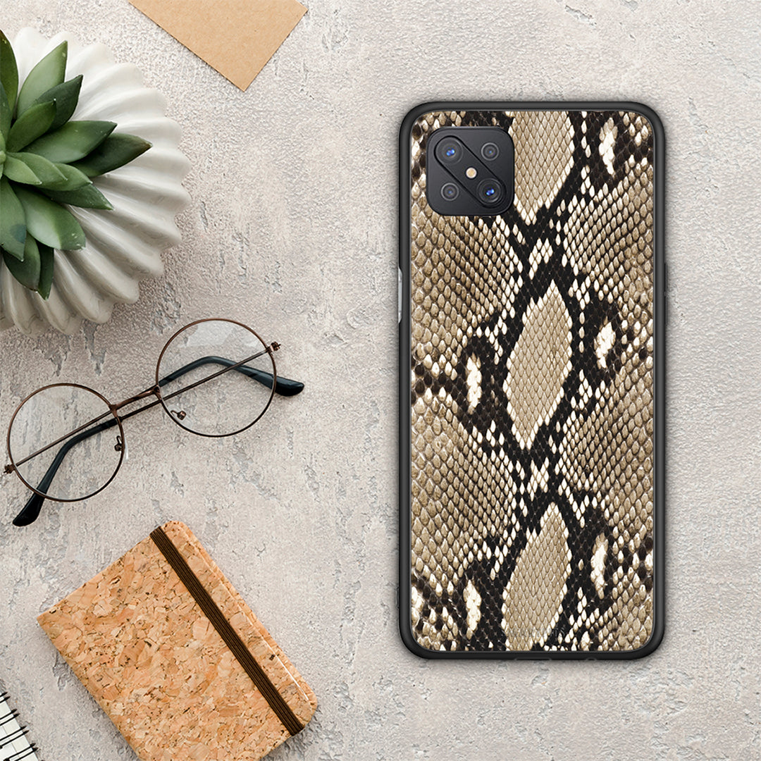 Animal Fashion Snake - Oppo Reno4 Z 5G / A92s θήκη